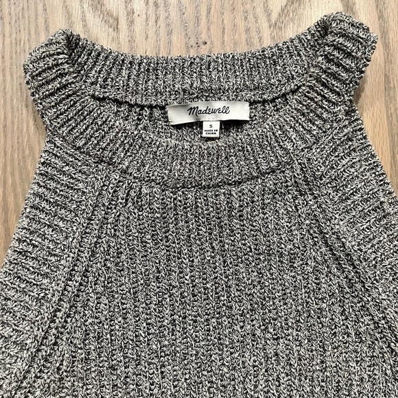 Madewell Valley Sweater-Tank in light grey size small, no flaws - Picture 6 of 12